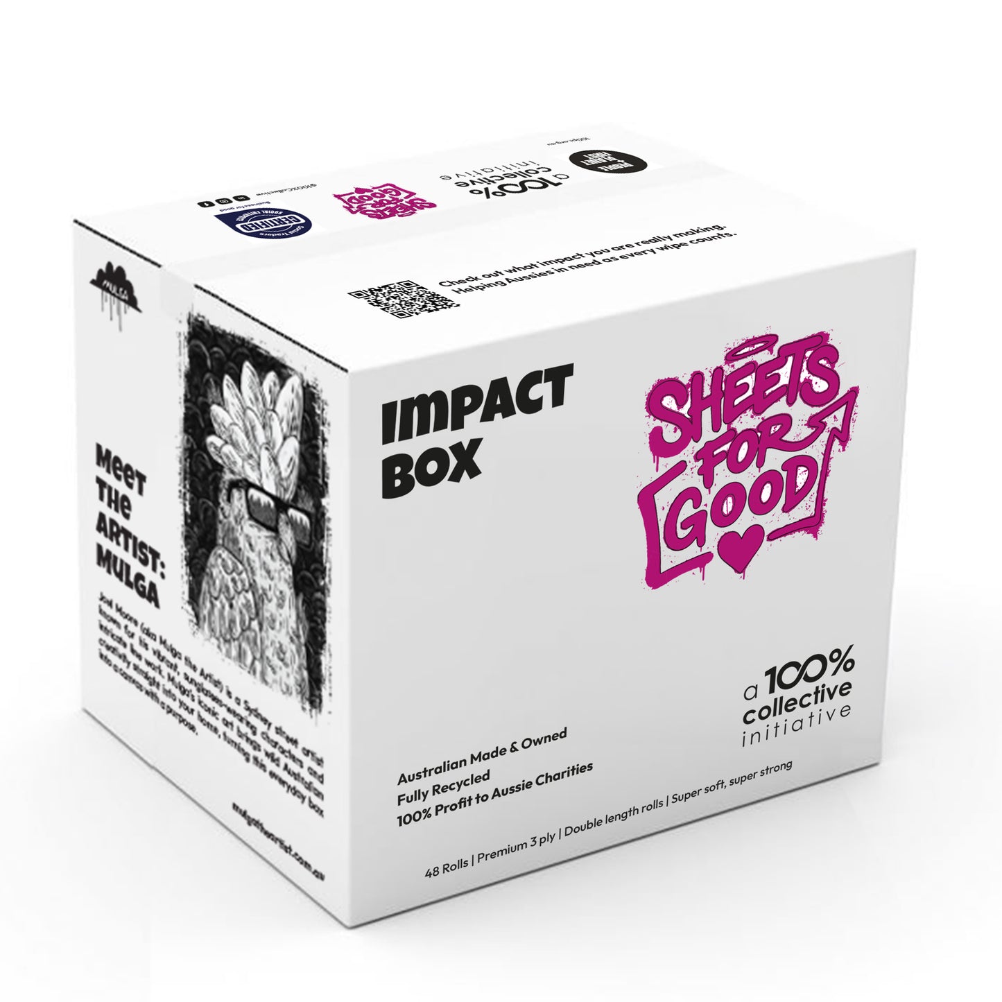 Sheets for Good - 48roll Impact carton